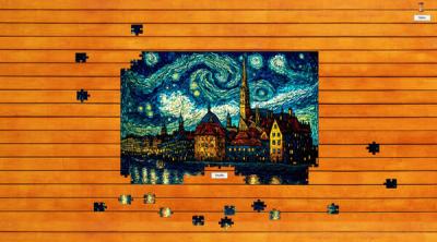 Screenshot of Van Gogh's Masterpiece Jigsaw Puzzles