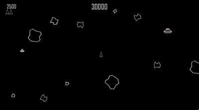 Screenshot of Vectoroids