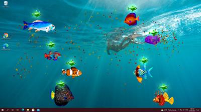Capture d'écran de Virtual Aquarium - Overlay Desktop Game