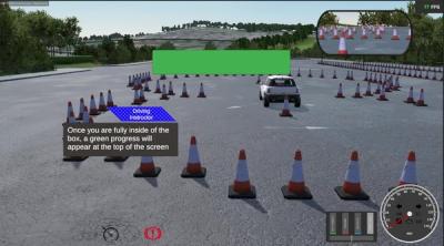 Screenshot of Virtual Driving School