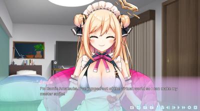 Screenshot of Virtual Maid Streamer Ramie