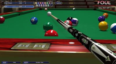 Screenshot of Virtual Pool 4