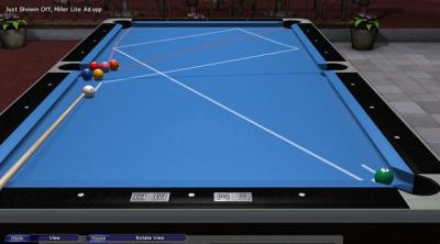 Screenshot of Virtual Pool 4