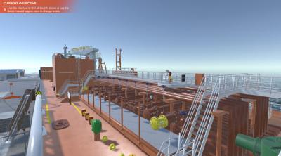 Screenshot of Virtual Training Ship