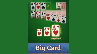 Screenshot of Vita Solitaire - Big Card Game
