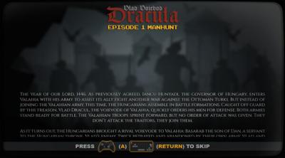 Screenshot of Vlad Voievod Dracula. Episode 1 Manhunt