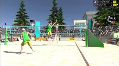 Screenshot of Volleyball Unbound - Pro Beach Volleyball