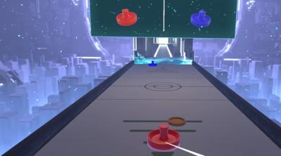 Screenshot of VR AirHockey VR aaaaaa