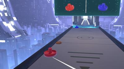 Screenshot of VR AirHockey VR aaaaaa