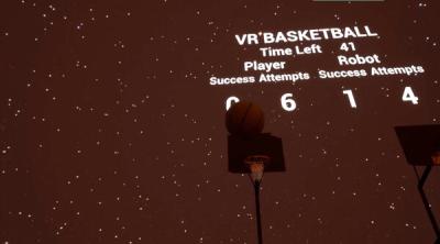 Screenshot of VR Basketball Sweetie