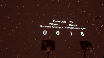 Screenshot of VR Basketball Sweetie
