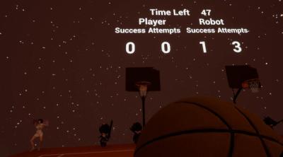 Screenshot of VR Basketball Sweetie