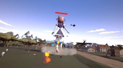 Screenshot of VR Catgirl