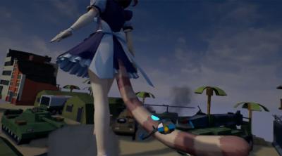 Screenshot of VR Catgirl