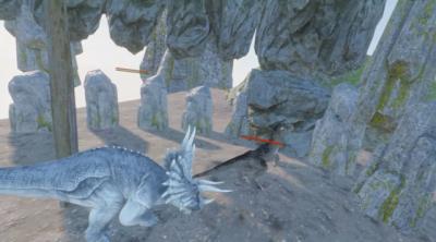 Screenshot of VR Dinosaur Fight