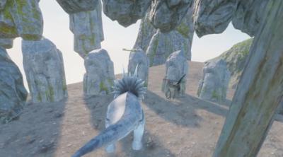 Screenshot of VR Dinosaur Fight