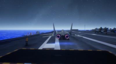 Screenshot of VR Future Wars: Aircraft Carrier-UAV Confrontation