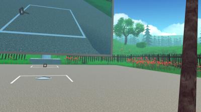 Screenshot of VR Gorodki
