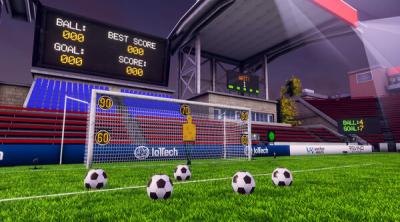 Screenshot of VR Head Football