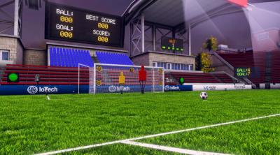 Screenshot of VR Head Football