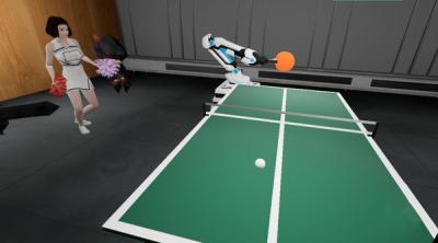 Screenshot of VR PingPong Sweetie