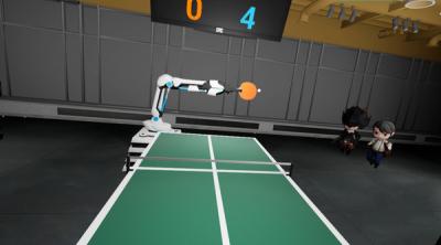 Screenshot of VR PingPong Sweetie