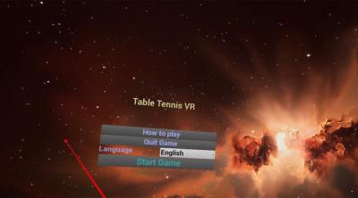 Capture d'écran de VR table tennis Ping pong