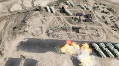 Screenshot of VR UAV Attack