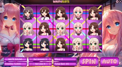 Screenshot of Waifu Slots