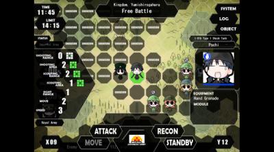Screenshot of War of the Human Tanks
