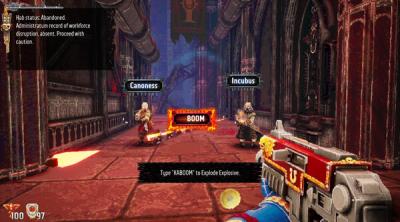 Screenshot of Warhammer 40,000: Boltgun - Words of Vengeance