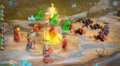 Capture d'écran de Warlords: Age of Shadow Magic Tactical Action RPG