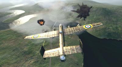 Screenshot of Warplanes: WW2 Dogfight