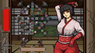 Screenshot of Warriors Waifus Mahjong