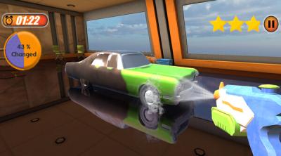 Screenshot of Wash the Cars