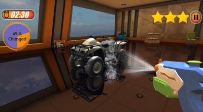 Screenshot of Wash the Cars