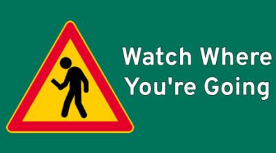 Logo of Watch Where You're Going