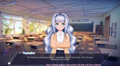 Screenshot of What Is Love? Anime Visual Novel Vol. 1