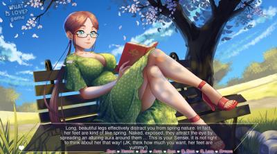 Screenshot of What Is Love? Anime Visual Novel Vol. 1