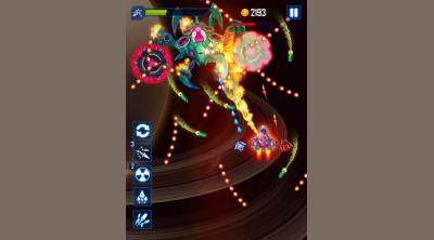 Screenshot of WindWings: Space Shooter