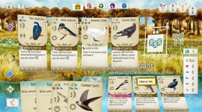 Capture d'écran de Wingspan: The Board Game