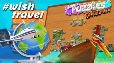 Logo of #Wish travel, Super Puzzles Dream