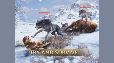 Screenshot of Wolf Game: Wild Animal Wars