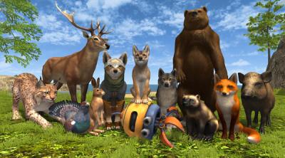 Screenshot of Wolf Hero: Animals vs Robots