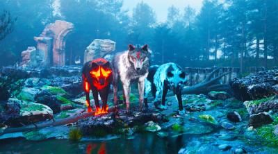 Screenshot of Wolf Simulator: RPG Survival Animal Battle