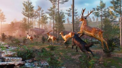 Screenshot of Wolf Simulator: RPG Survival Animal Battle