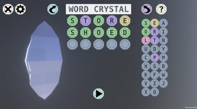 Screenshot of Word Crystal