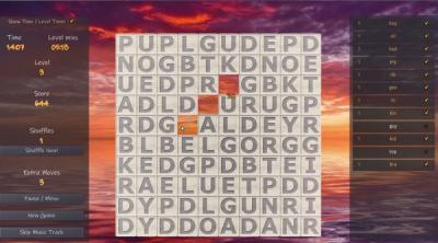 Screenshot of Word Hunt Fever