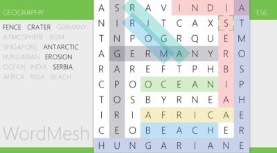 Screenshot of Word Mesh