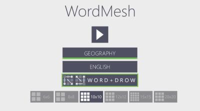 Screenshot of Word Mesh